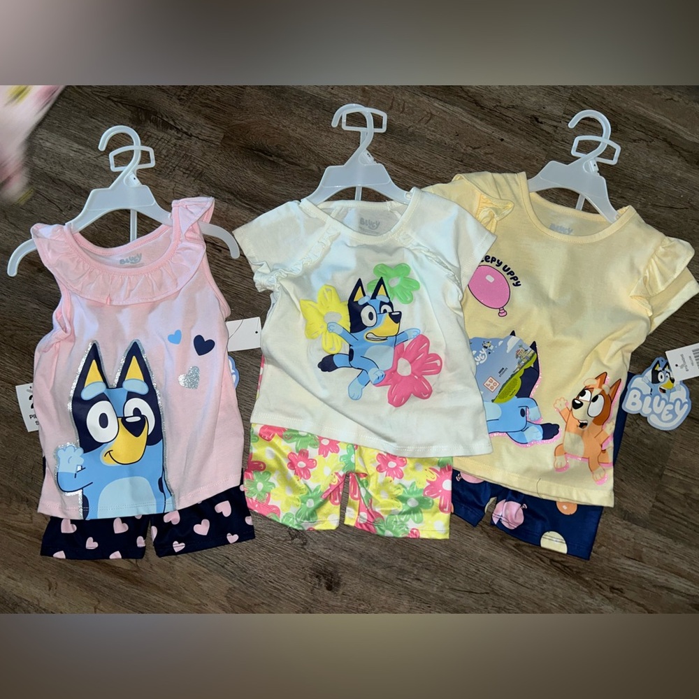 Bluey sets all 4t